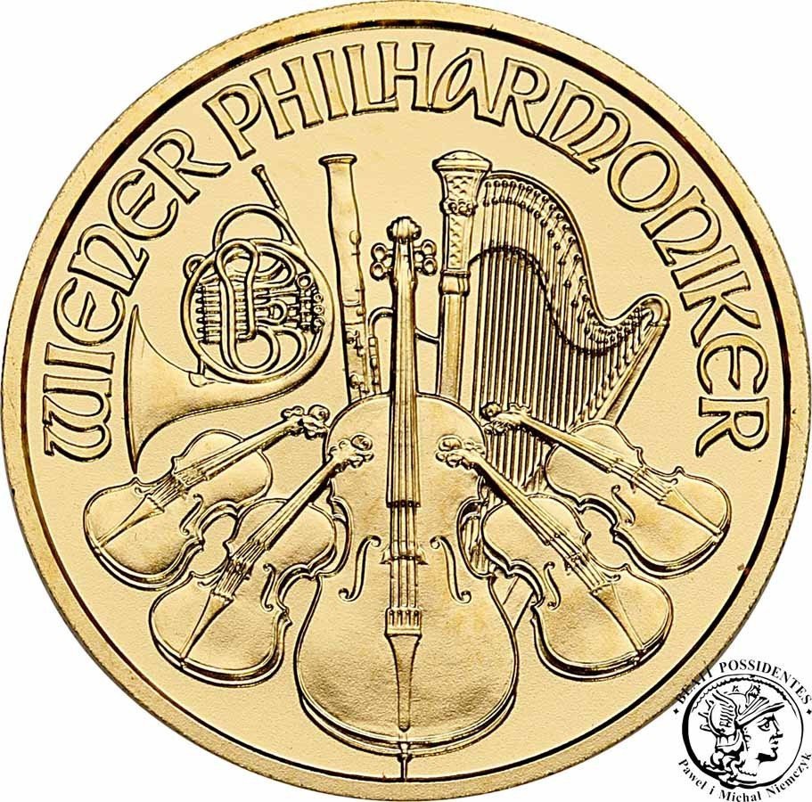 Austria 10 euro 2011 Filharmonia (1/10 oz Au) st.1 